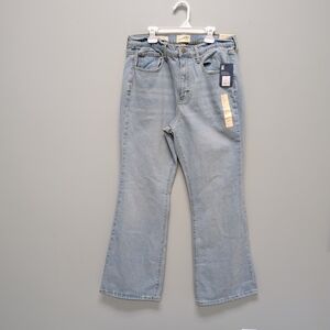 Universal Thread Goods Co. Blue High-Rise Flare Jeans. Size 12 Reg.